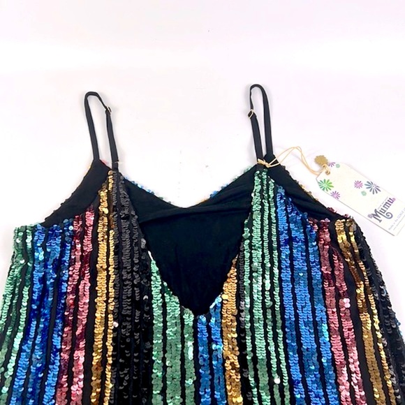 Show Me Your MuMu Vivian Sequined Mini Dress - Picture 8 of 12